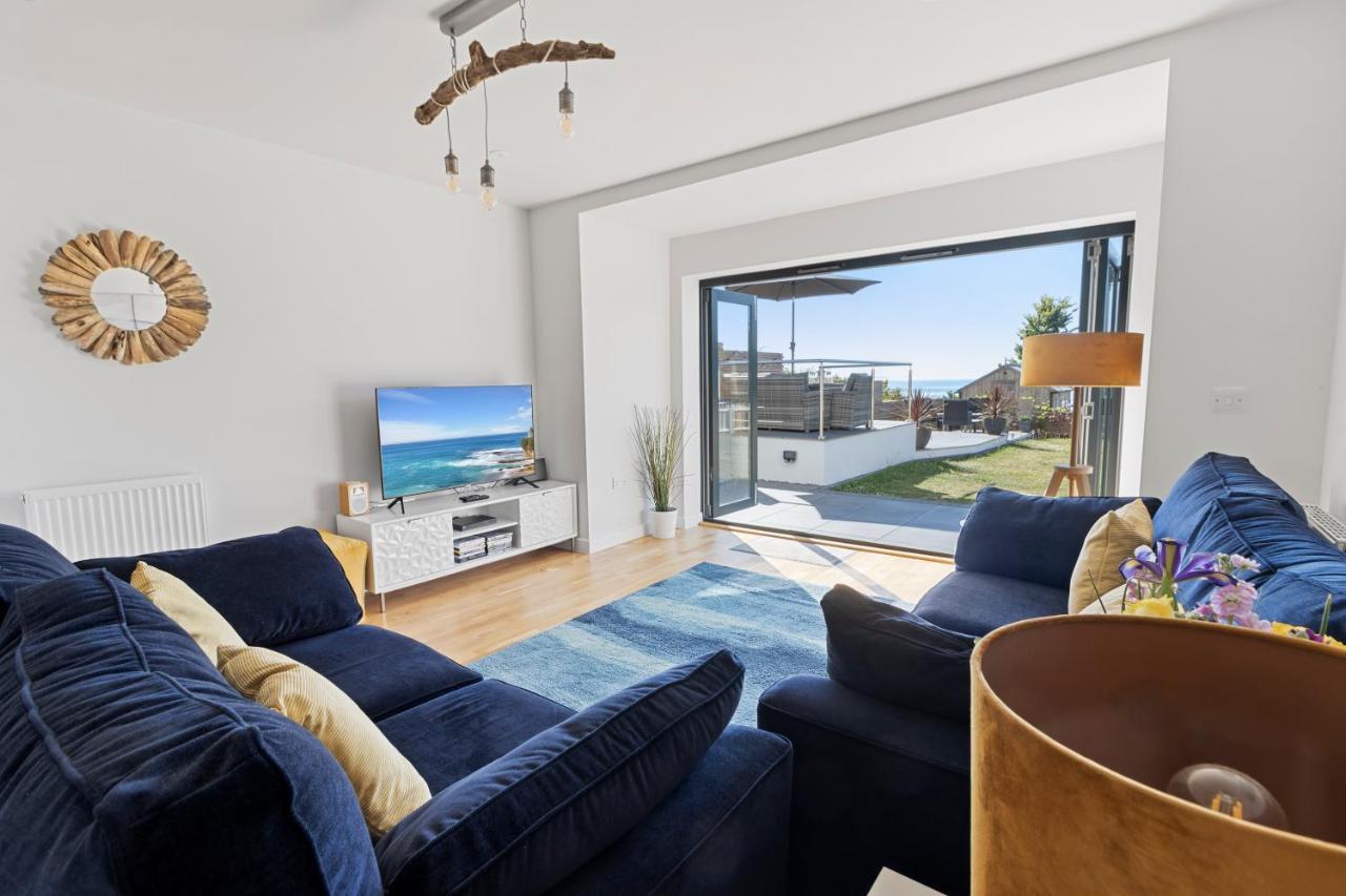 Stunning Coastal Apartment In Maidencombe With Sea Views & Garden Stokeinteignhead Екстер'єр фото